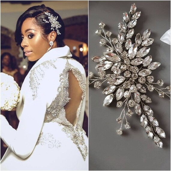 wedding side hair pieces