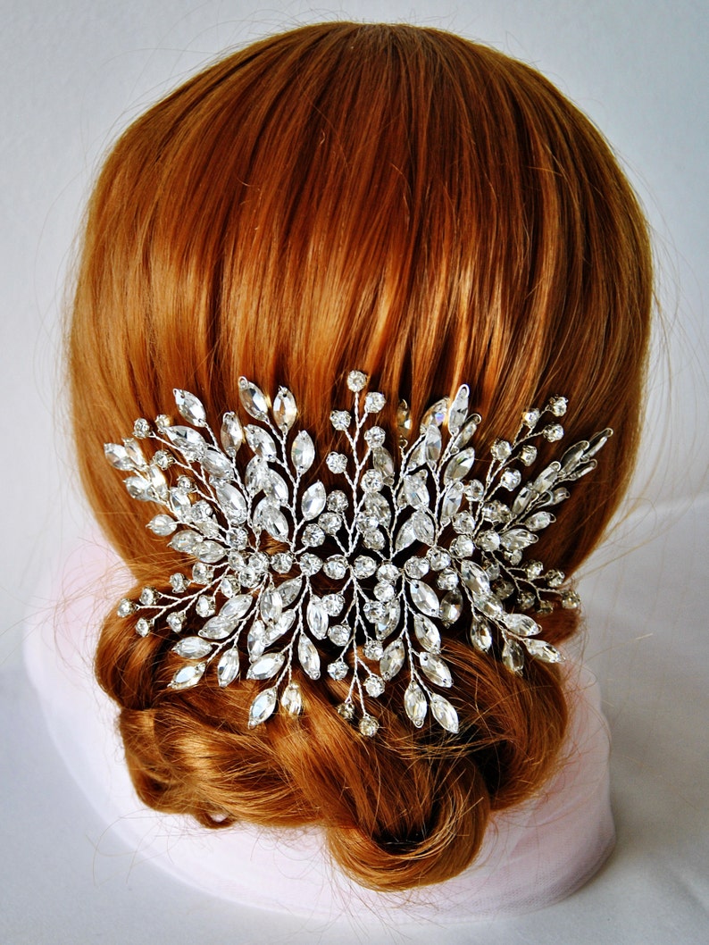 diamond hair piece