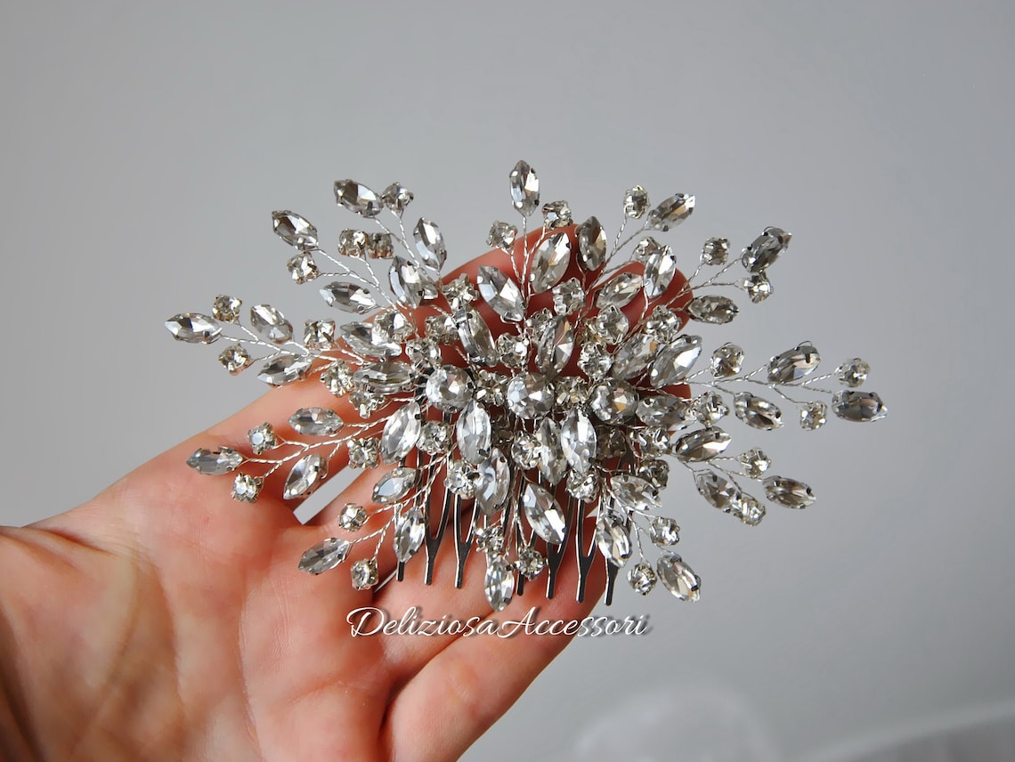 bridal diamond headpiece