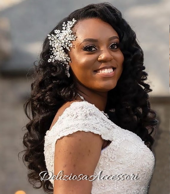 Buy Large Bridal Side Headpiece Winter Wedding Hair Accessory Online in India - Etsy Buy Large Bridal Side Headpiece Winter Wedding Hair Accessory Online in India - Etsy