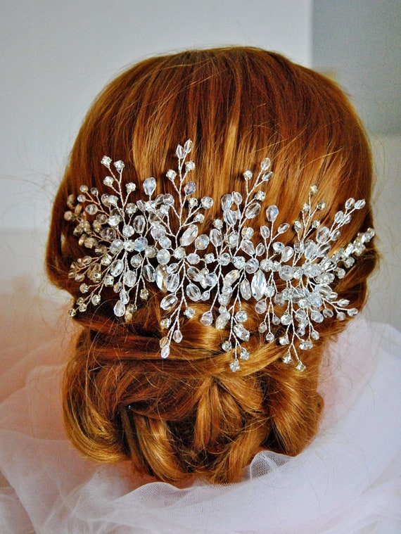 diamond hair piece