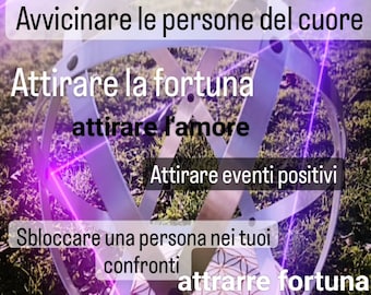 Intento in Genesa + Pentasfera con Cristalli + Rituale con Candela Purifucata Realizza ogni tuo desiderio subito