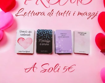 IMPERDIBILE PROMO MARZO! lettura: Oracolo dei Sentimenti, Messaggi d'amore, oracolo delle verità nascoste e consigli degli Oracoli!