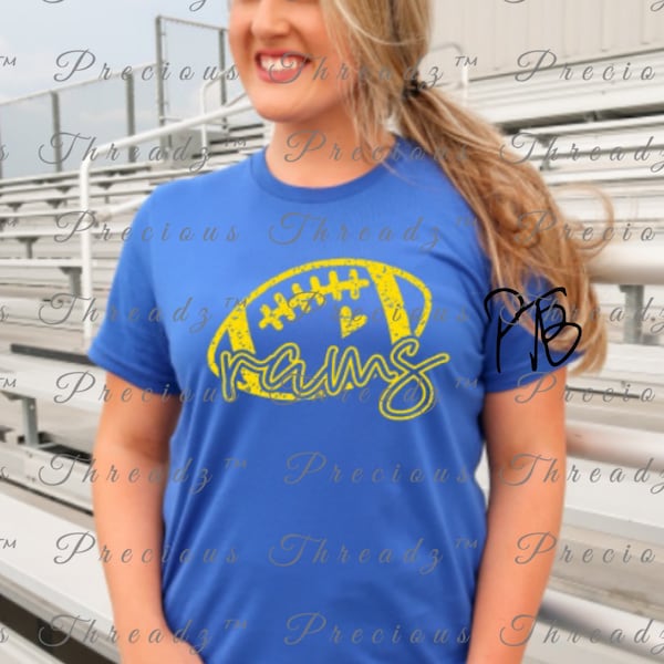 GRAPHIC TEE - Rams Tee | Unisex Shirt | Short Sleeve | Graphic Tee | Unisex Tees | Football Mom | Cheer |