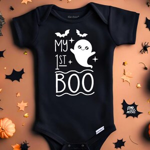 INSTANT Download - First Boo Day | Halloween | Ghost | Baby | Infant | Trick or Treat  Svg, PNG, PDF