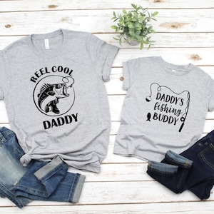SCREEN PRINT Reel Cool Daddy (Fishing)  and Son screen print | Screen Print Transfers
