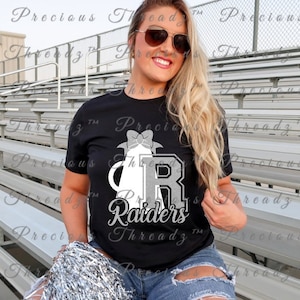 SCREEN PRINT | Raiders Cheer Megaphone, Cheer | Cheerleader | Cheerleading | Football, Raiders | White and Silver