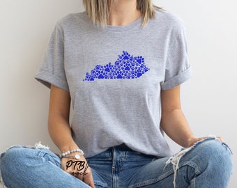 GRAPHIC TEE - Cats | Kentucky Paws | Wildcat Graphic Tee | Wildcats | Graphic Tee | Unisex Shirt | Tee Shirt | Kentucky | Adult Shirt | KY