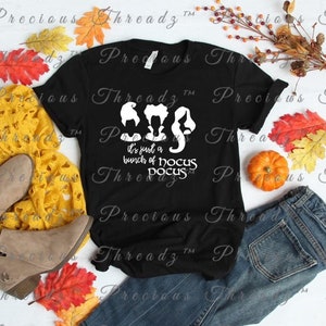SCREEN PRINT - It’s a Bunch of H*cus P*cus | Halloween | Witch | Fall | Screen Print Transfer