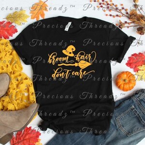 Cabelo de vassoura não liga | | Bruxas | Camisa Unissex | Manga Curta | Camiseta gráfica | Camisetas unissex | dia das Bruxas