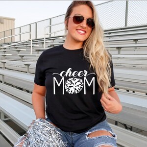Cheer Mom | Megaphone | Graphic Tee | Short Sleeve | Graphic Tee | Unisex Tees| Cheer | Cheerleader | Cheerleading  | Mom | Team Spirit |