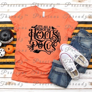 SCREEN PRINT - It’s a Bunch of H*cus P*cus | Halloween | Witch | Fall | Screen Print Transfer