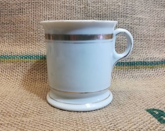 Large Footed Mug with Small Handle
