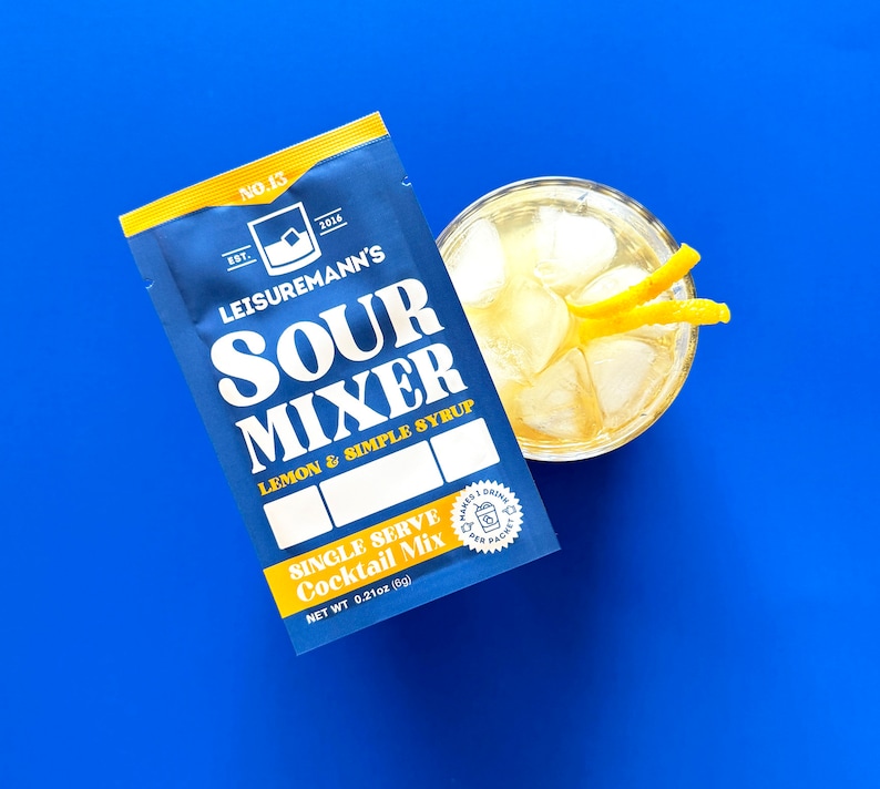 Sour Mixer Single Serve Cocktail Mixer Pack - Etsy Sour Mixer Single Serve Cocktail Mixer Pack - Etsy