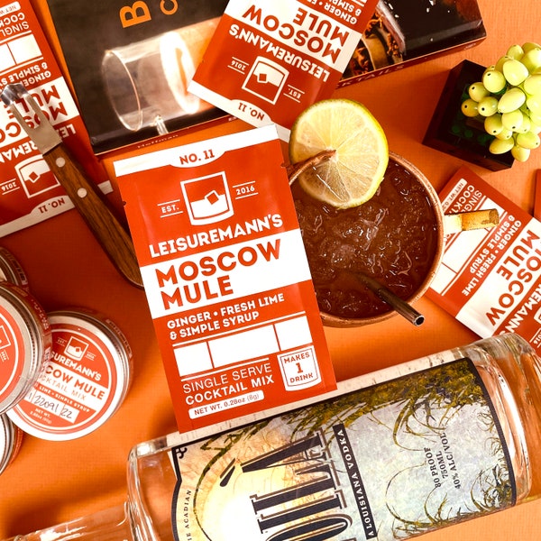 Moscow Mule Single Serve Cocktail Mixer Pack