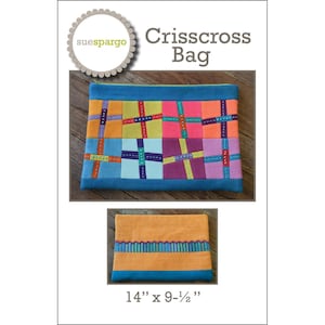 Crisscross Bag Pattern by Sue Spargo