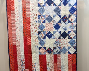 Liberty Flag Quilt and Pattern Bundle