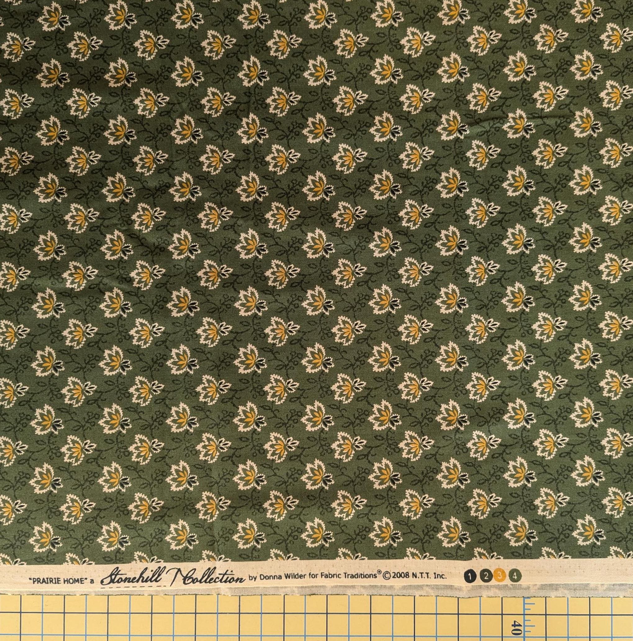Wild Meadow - Gold - Naturally Wild - Ann Gardner - Cloud 9 Fabrics - Poplin Wild Meadow - Gold - Naturally Wild - Ann Gardner - Cloud 9 Fabrics - Poplin