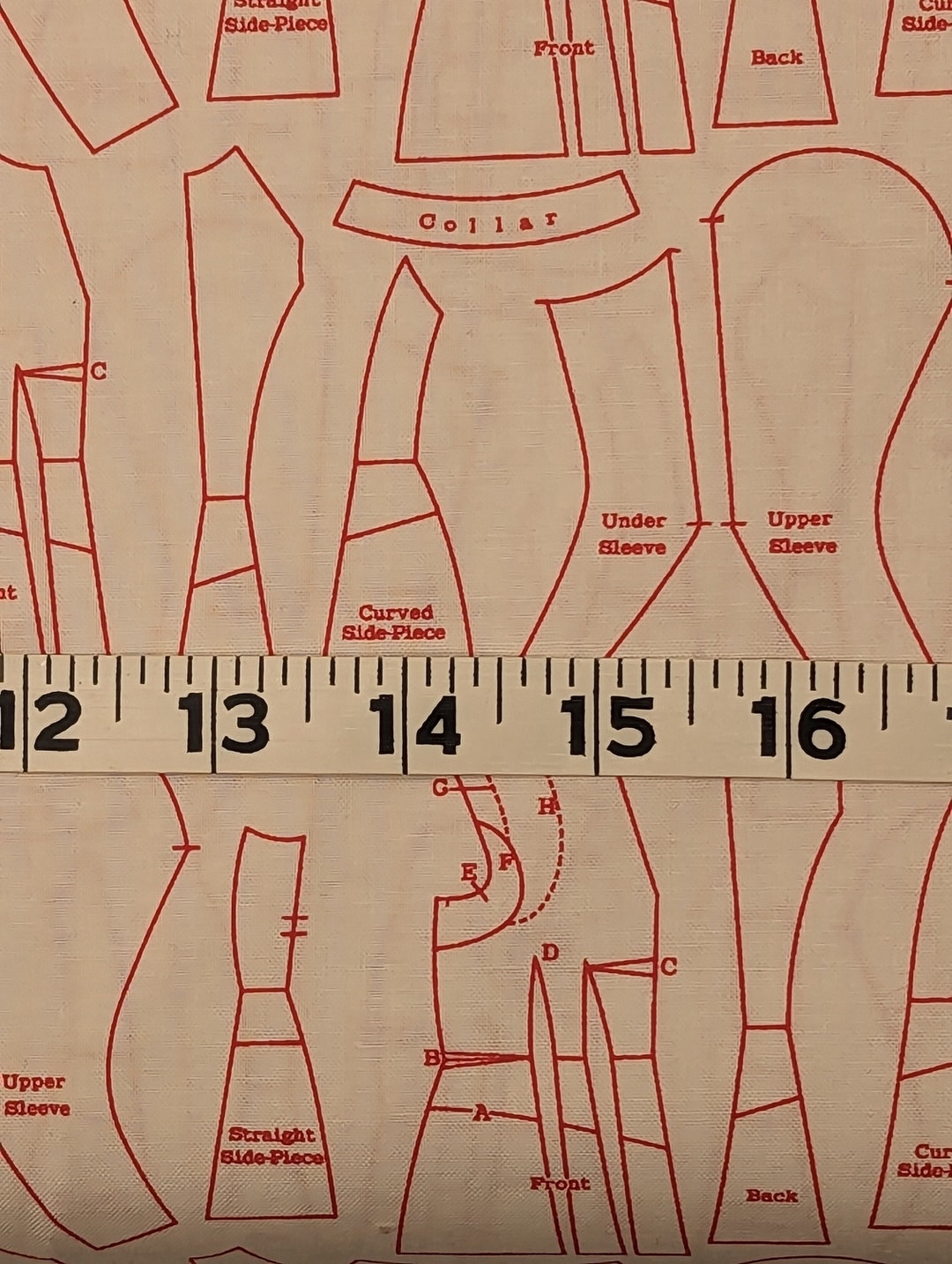 Red Hot Pattern Red Hot Patterns White - by the Half Yard - J. Wecker Frisch for the ...