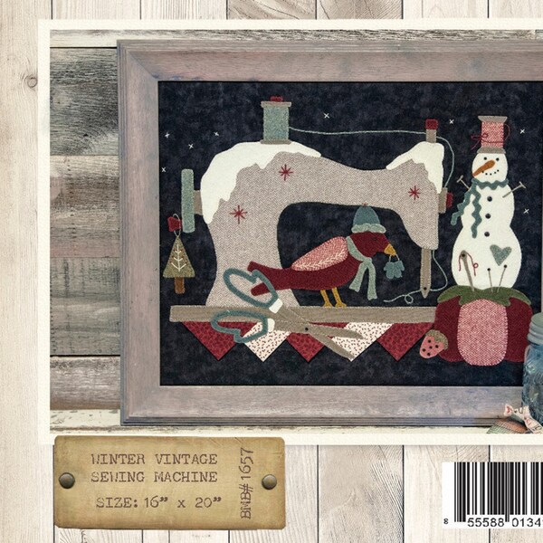 Wool Applique Kits for a Sewing Machine Etsy