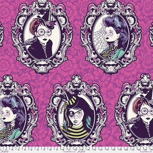 Nightshade Deja Vu - Coven Oleander - Tula Pink Free Spirit Fabrics - PWTP205