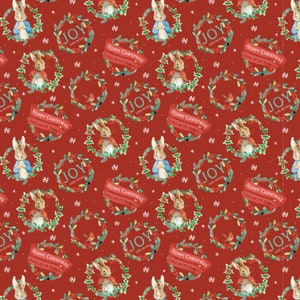 Love Peter  Peter Rabbit - By the Half Yard -  Hoppy Holidays - 3262-01