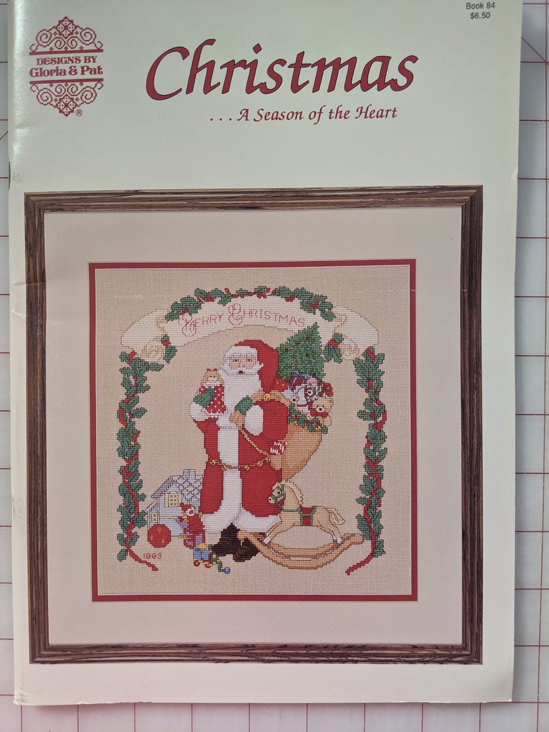 Christmas A Season of the Heart Cross Stitch Booklet Designs Etsy