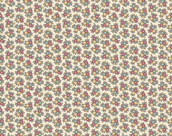 Fernshaw - Justin - Cream - By the Half Yard - Max and Louise for Andover Fabrics - 1029 - L