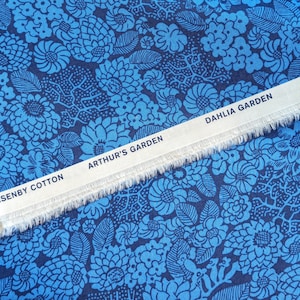 Afternoon Tea A- Liberty Garden Party Blue China - Liberty Fabrics
