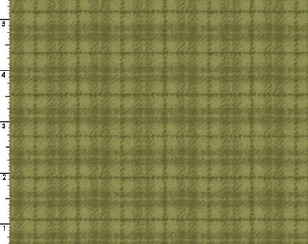 Woolies Flannel Plaid by Bonnie Sullivan #18502G Green