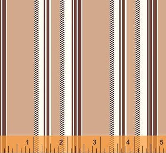 Darling: Chevron Stripe in Tan Darling: Chevron Stripe in Tan