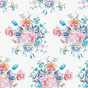 Large Floral White - American Jane - Always in Season Riley Blake Designs - By the Half Yard