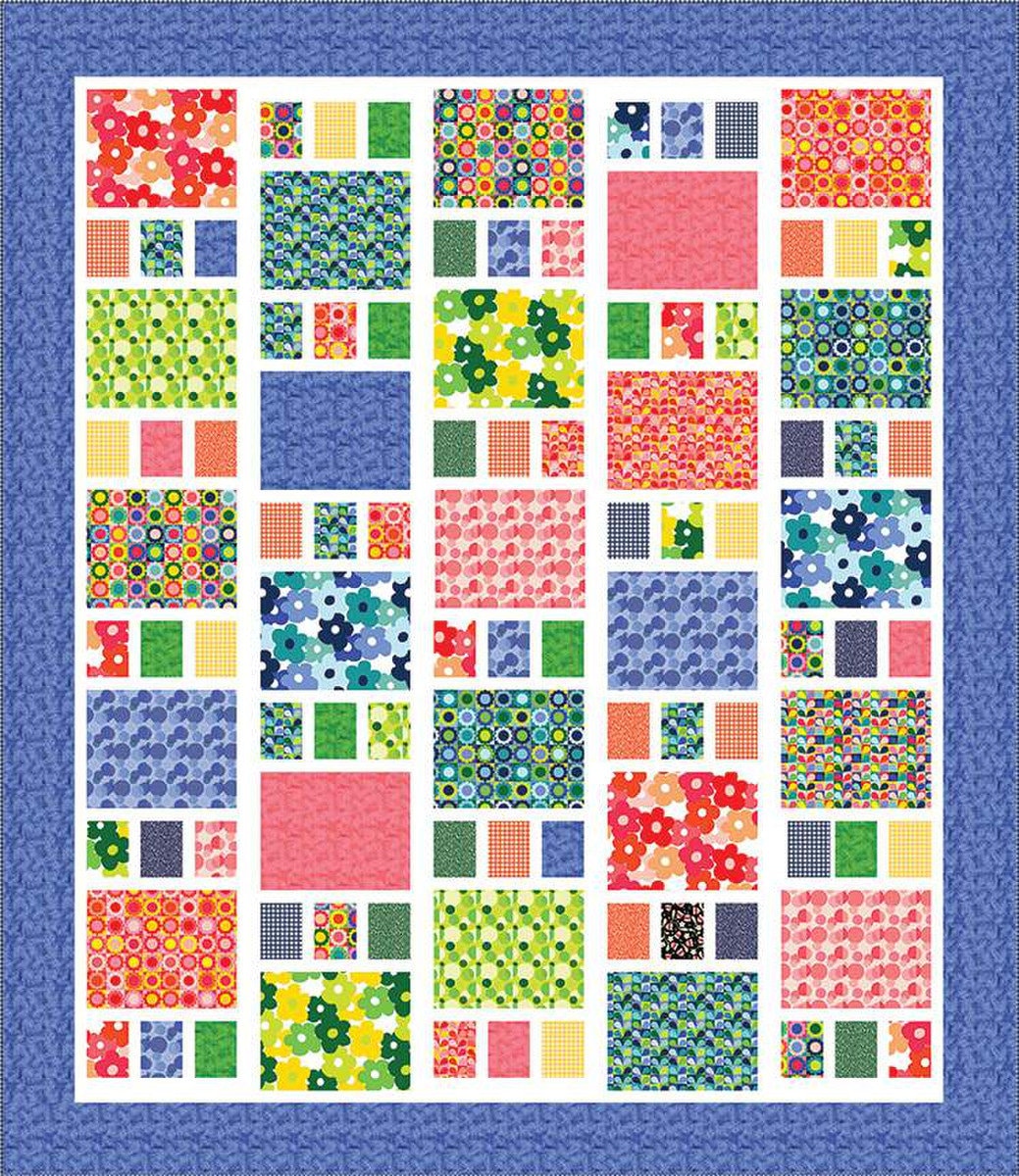Craftsman Quilt Pattern - 2 Sizes Crib Throw - Fat Quarter Friendly ...