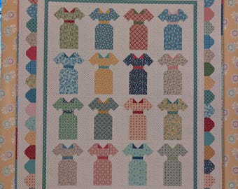 Millie's Kleider Quilt Anleitung - Lori Holt - Bee in My Bonnet Co.