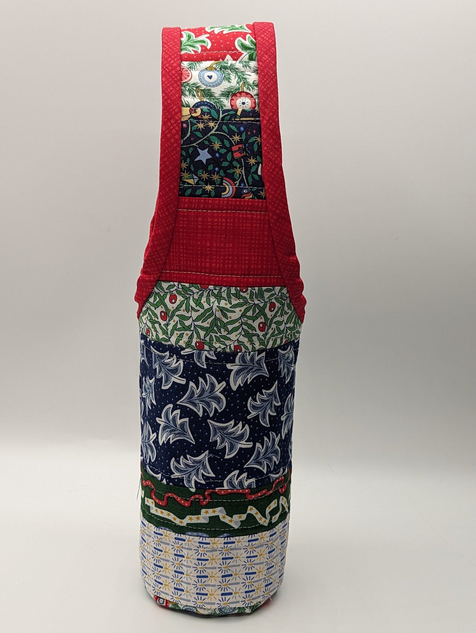 Quilt as You Go Wine Tote Pattern 3 Sew by Number Printed Etsy