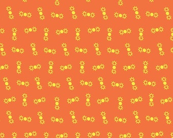 Ding Dong Orange by Denyse Schmidt - Five + Ten Collection - #52484-7  Windham Fabrics - By the Yard or Half Yard