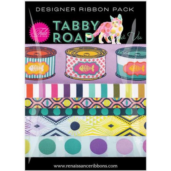 Tabby Road Renaissance Ribbon Pack 6 Designs One Yard Each Tula Pink Etsy Ireland