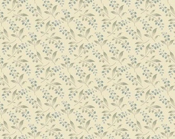 Bed of Roses - Lily of the Valley  - by the half yard - Laundry Basket Quilts - Andover Fabrics - A8991TL