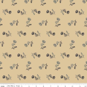 Seeds of Glory - BTHY - Clusters Tan - Buttermilk Basin By Stacy West for Riley Blake Designs - C10365 - Tan - CUstom Cuts Available