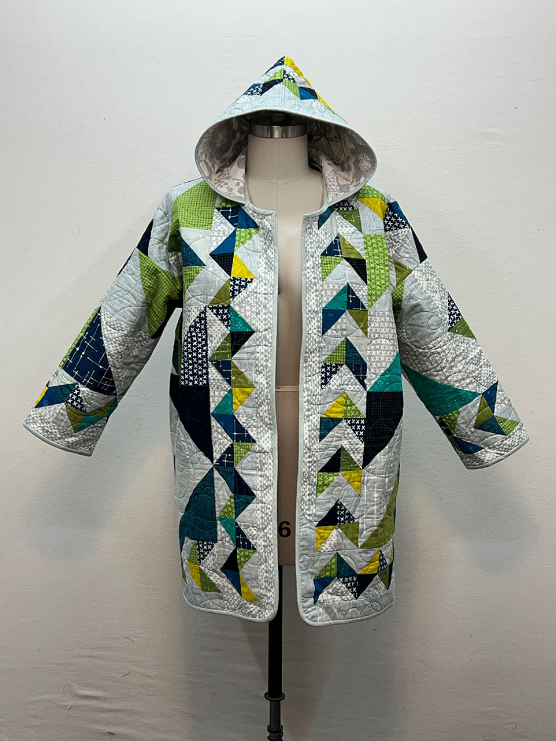 The Elemental Coat - Crinkle Dreams by Teresa Coates