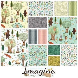 Imagine - Build Your Own FQ Bundle - by Rebecca Jones for Clothworks