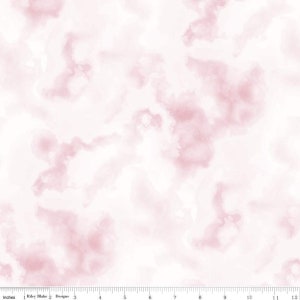 Tie Dye Tonal Tea Rose - By the Half Yard - Riley Blake