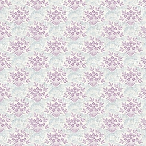 Postkarte von Highlands Sky Blooms - Liberty Lasenby Cotton - By the Half Yard