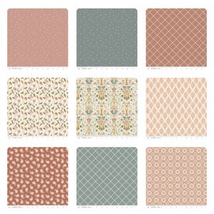 Elegance - Dusty Rose  - Build Your Own FQ Bundle - by Corinne Wells for Riley Blake Designs