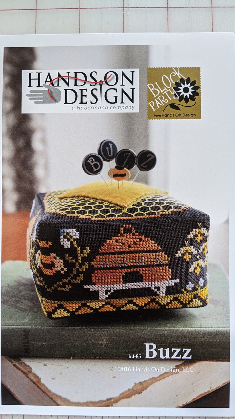 Buzz Hands On Design Block Party Pincushion hd85