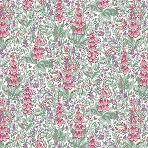 Postkarte von Highlands Mull Fingerhüte - Liberty Lasenby Cotton - Per the Half Yard