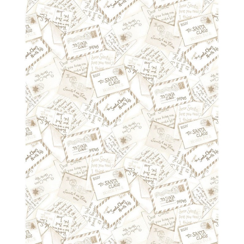 Letters to Santa from All the Trimmings by Maywood Studio #9373-W White