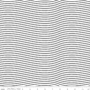 Nicholas  - Postal Stripes White - J. Wecker Frisch - Riley Blake Designs - C12341 - BTHY