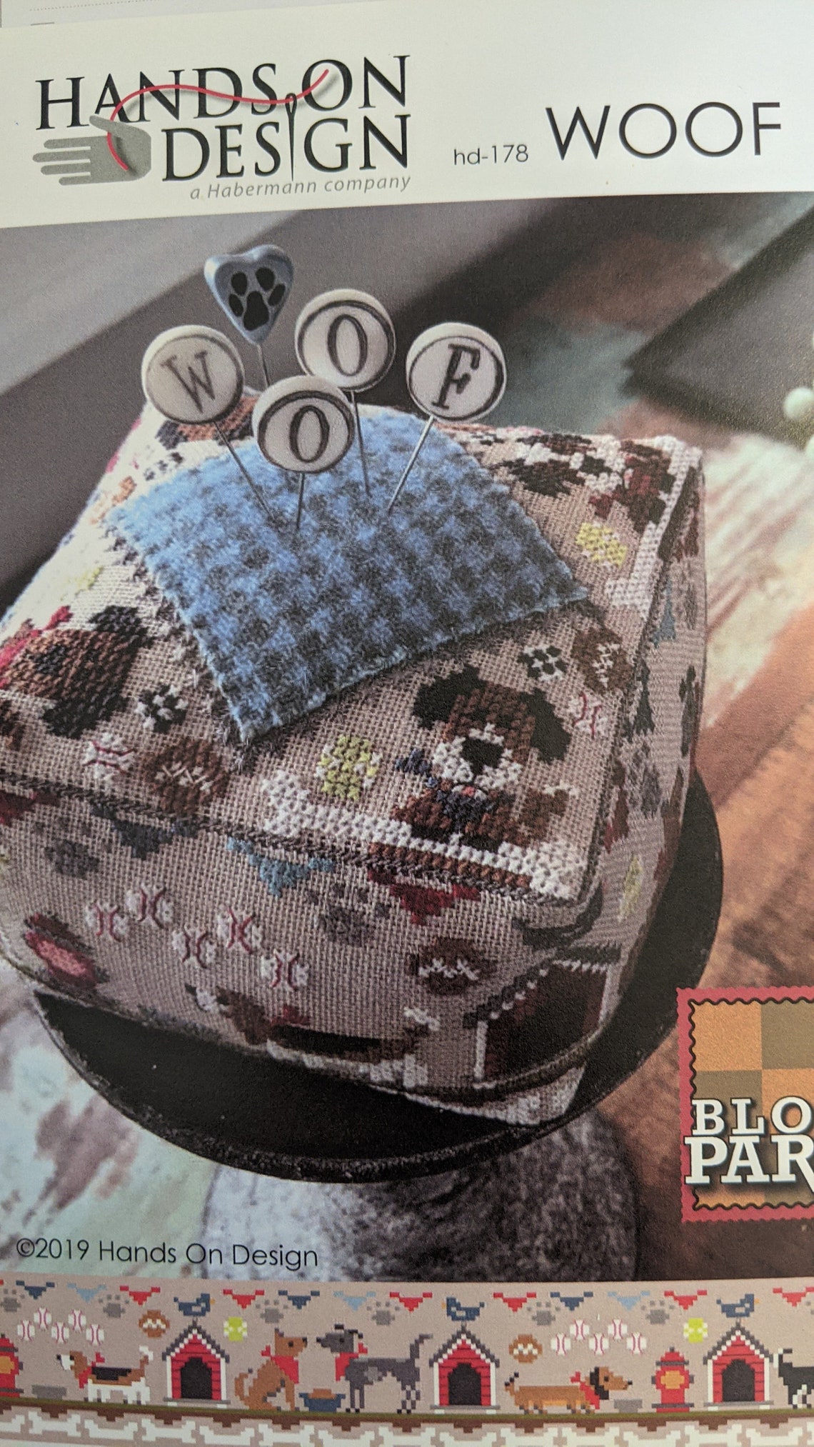 Hands on Design Block Party Pincushion Woof Hd178 - Etsy
