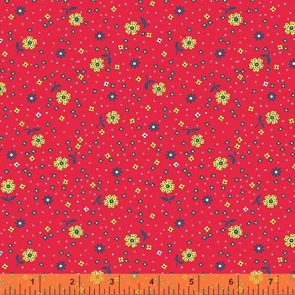 Dotty Daisy Zinnia by Denyse Schmidt - Darling Collection - #53032-4 Windham Fabrics - By the Half Yard